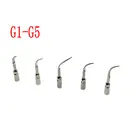 5 шт.1 набор стоматологических Perio Масштабирование наконечники скелера насадки для Ультразвукового Скейлера для G1 G2 G3 G4 G5 подходит для EMS  ддятел наконечник