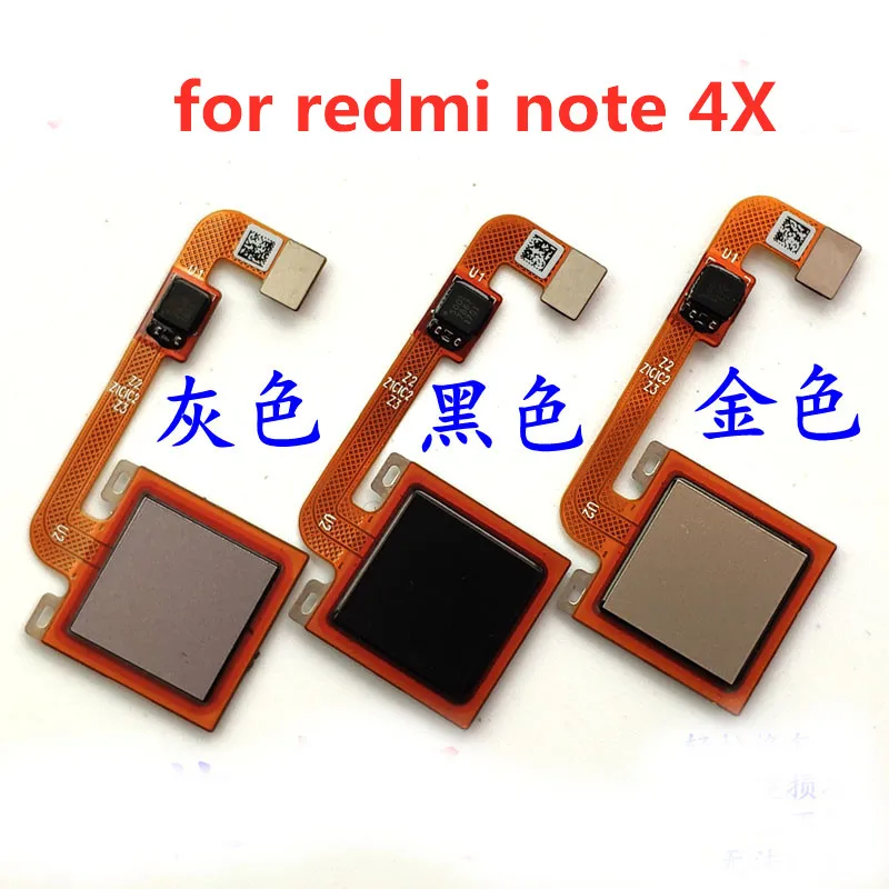 Для Xiaomi Redmi Note 4X датчик отпечатков пальцев гибкий кабель для Замена Ремонт|Шлейфы