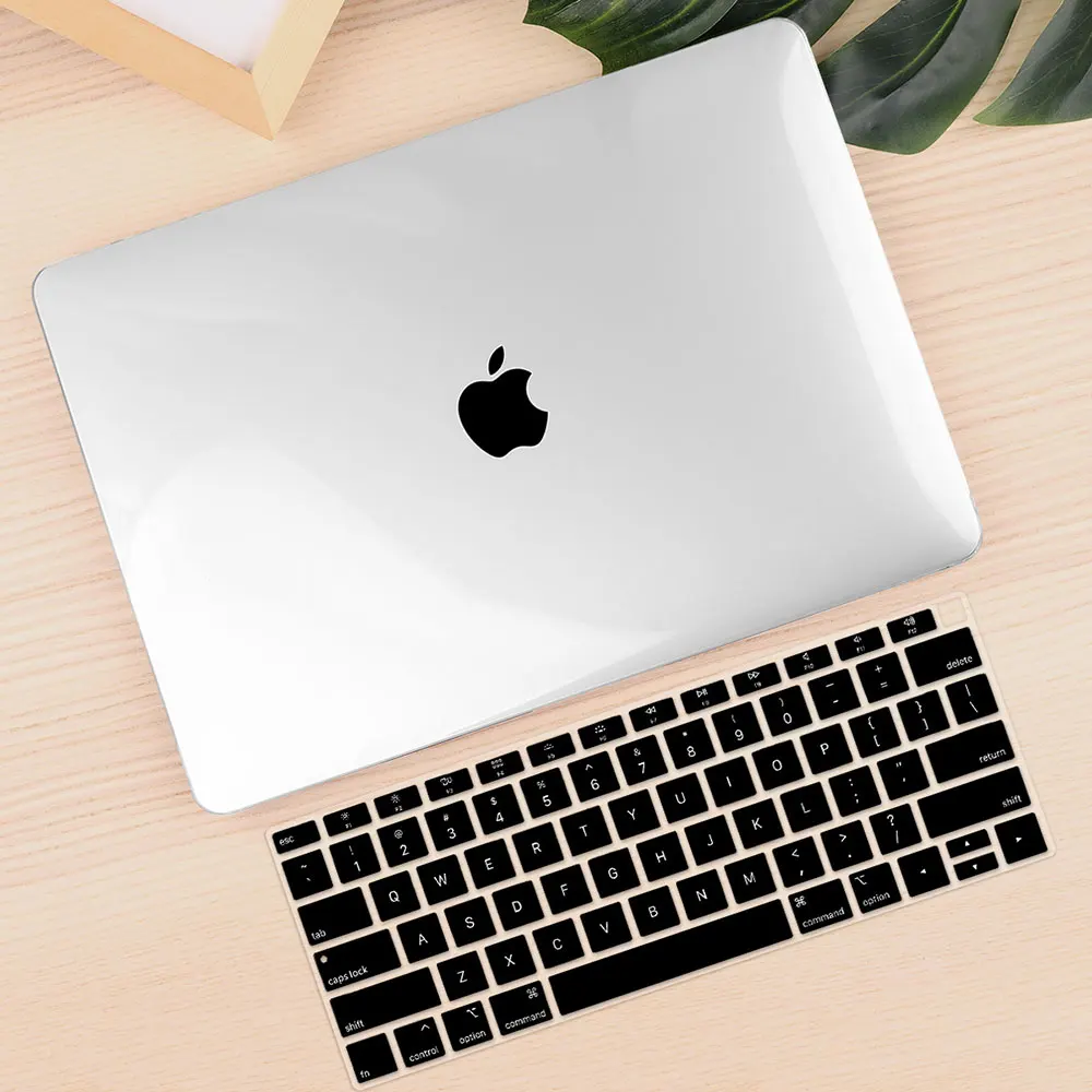 Crystal clear Для Macbook Air 13 Чехол A1932 новейшая версия Жесткий кристально чистый матовый чехол для ноутбука MacBook air 1" дюймов 13 дюймов retina дисплей - Цвет: Crystal clear
