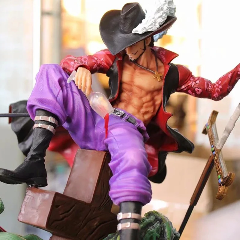 Экшн-фигурка ророноа Зоро дракуль михок из аниме один кусок трехмечевая