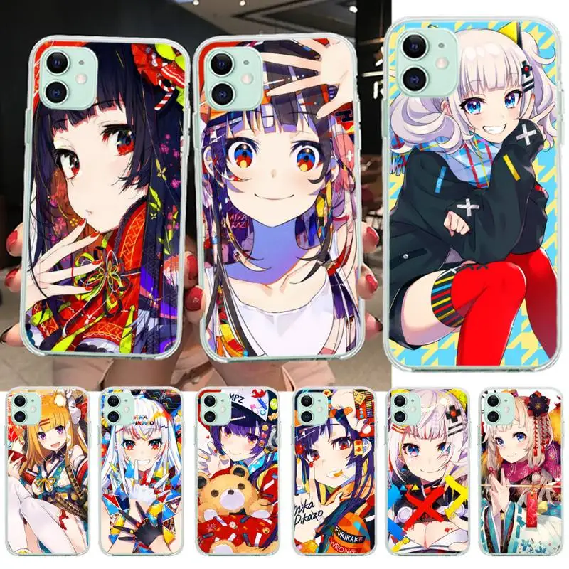 Роскошный Уникальный Дизайн чехол для телефона Mika Pikazo iPhone 11 pro XS MAX 8 7 6 6S Plus X 5S SE 2020