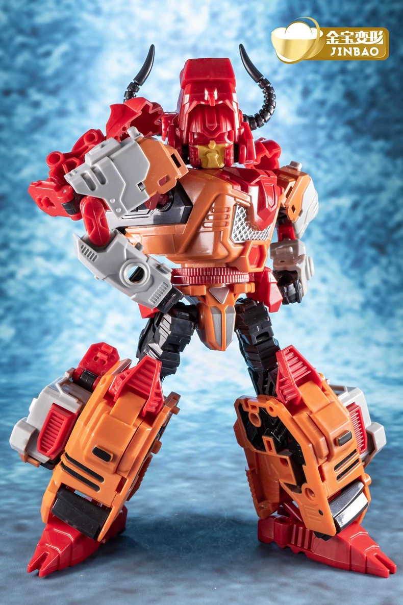 JinBao трансформация G1 MMC Predaking Feral Rex Predacons 6 в 1 улучшенная версия фигурка робота