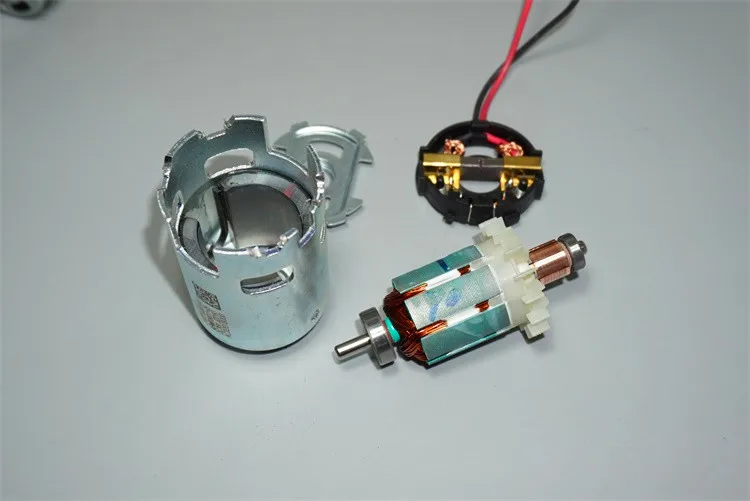 Длинный вал с двойным шариковым подшипником высокоскоростной двигатель