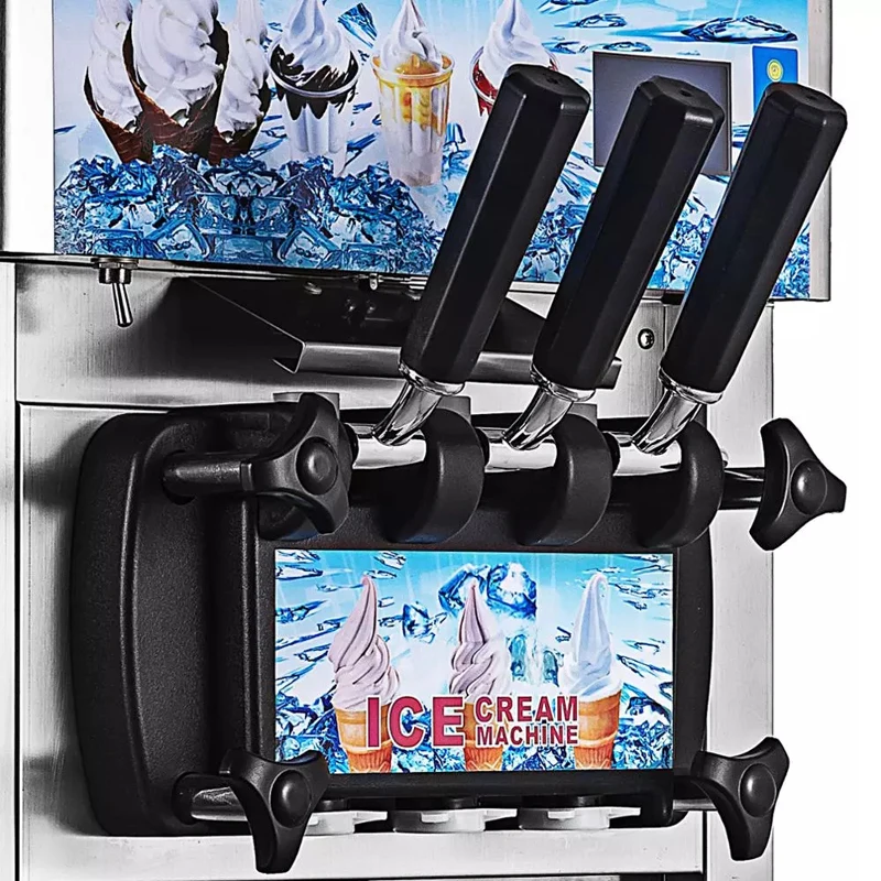 Настольная машина для производства мягкого мороженого | Бытовая техника