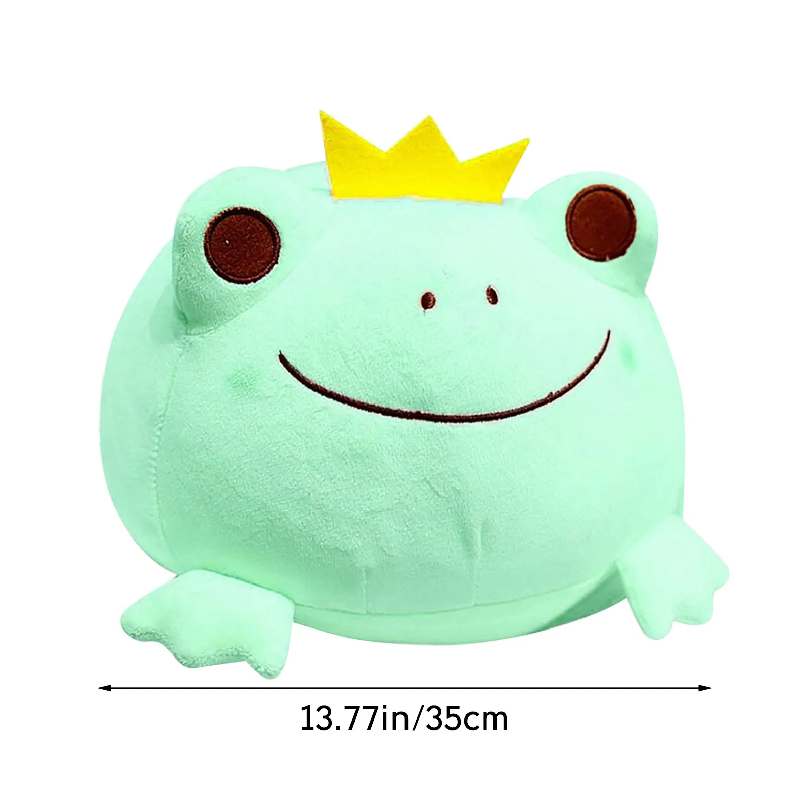 

35/42CM Cute Soft Frogs Stuffed Plush Toys Cartoon Animals Dolls Kids Birthday Gift Toys For Baby Adult Sleep Pillow Home Decor