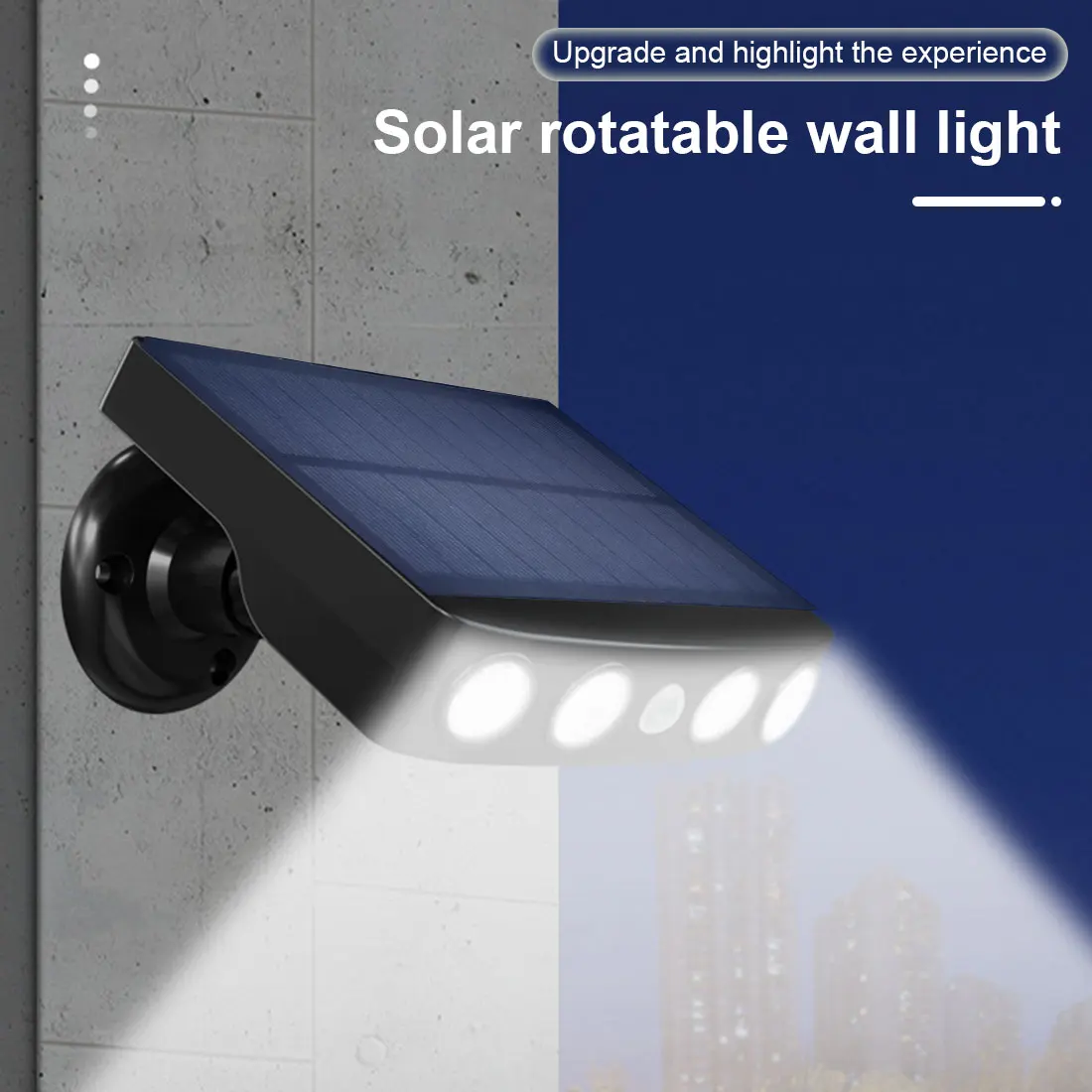

Garden Solar Led Light Outdoor Motion Sensor Waterproof Garden Decoration LED Solar Lamp Spotlights For Garden Street Wall Light