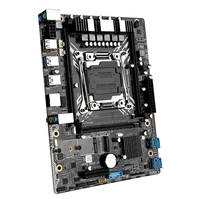 Материнская плата LGA 2011-3 X99GT с поддержкой разблокировки Turbo Boost NVME M.2 USB3.0 E5-2620V3 2678V 3
