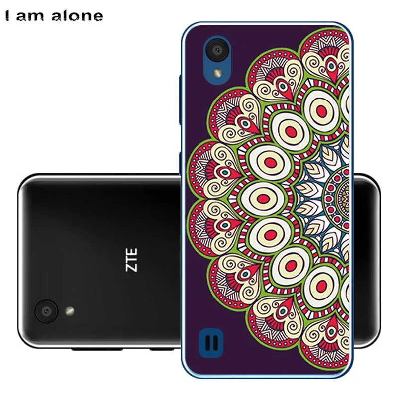TPU C59 Чехлы для телефонов I am alone для zte Blade A5 5,45 дюймов Мягкий ТПУ модный мобильный для zte A5 сумки задняя крышка - Цвет: TPU C59