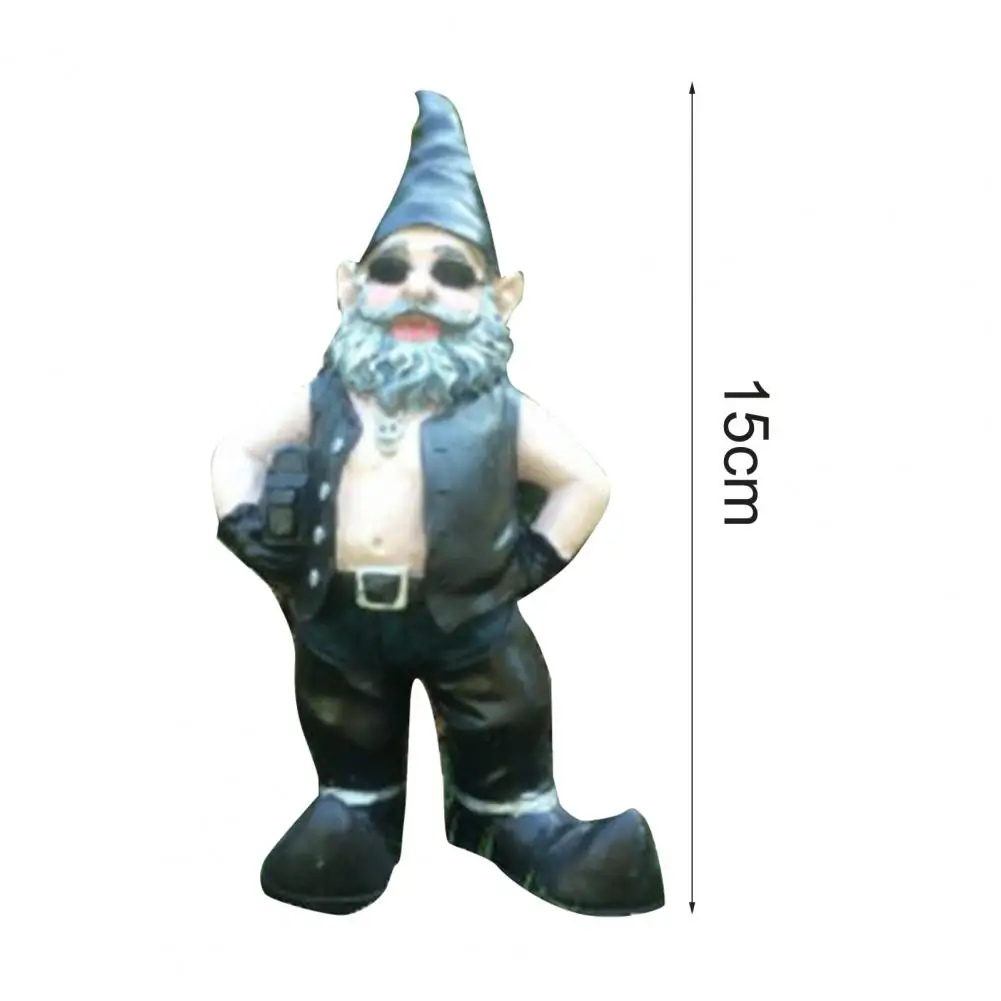 

Doll Model Multi-use Handmade Resin Garden Excellent Workmanship Doll Display for Home