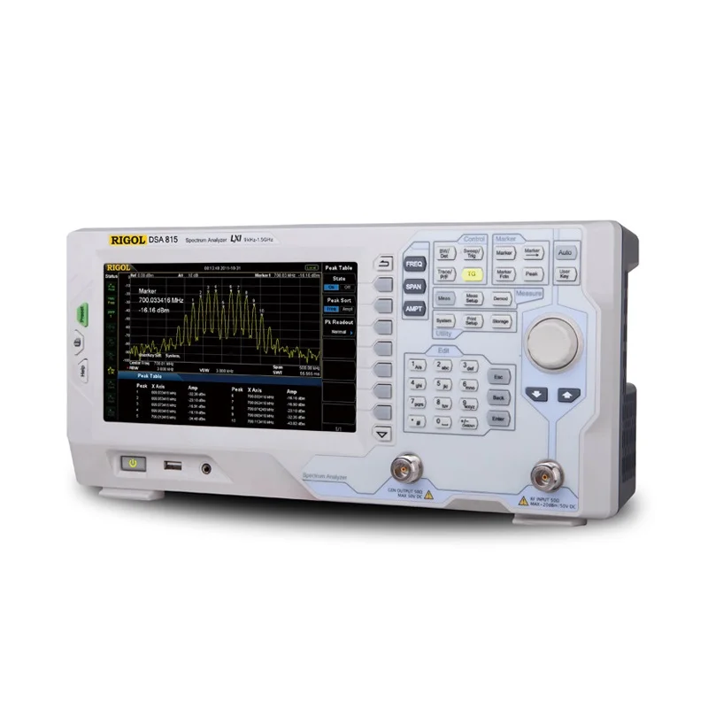 Ригол DSA815-TG 1 5 ГГц анализатор спектра 100 Гц минимальное разрешение с трекинговым