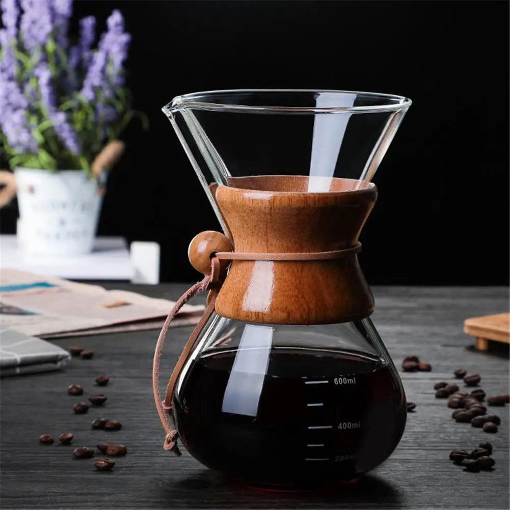 Pour Over Coffee Maker Glass Carafe And 