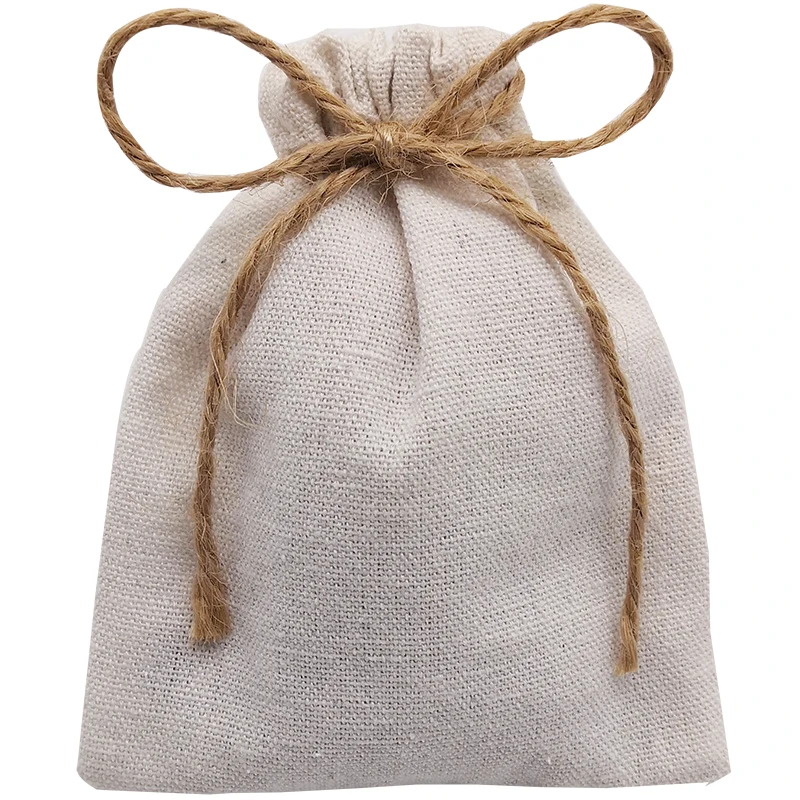20 шт. льняные джутовые сумки для ювелирных изделий | Украшения и аксессуары