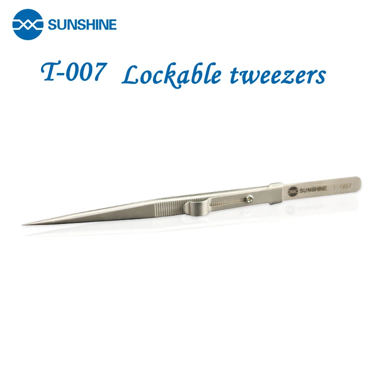 Пинцет для технического обслуживания из нержавеющей стали может блокировать