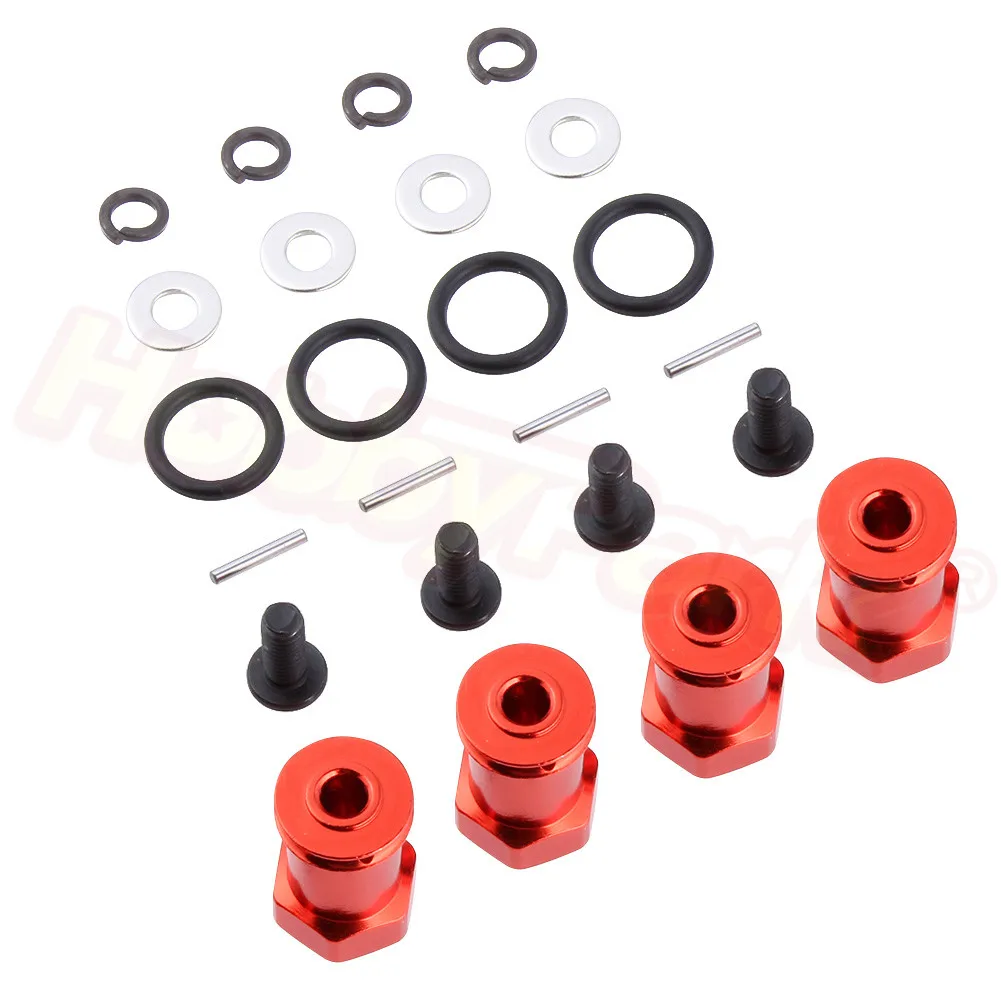 20мм Длина 12мм Шестигранные Втулки Колес Расширители Преобразования Отступления для 1/10 Модель Машинки на Управлении Масштаба Краулер Грузовик Внедорожный Багги На Машине.