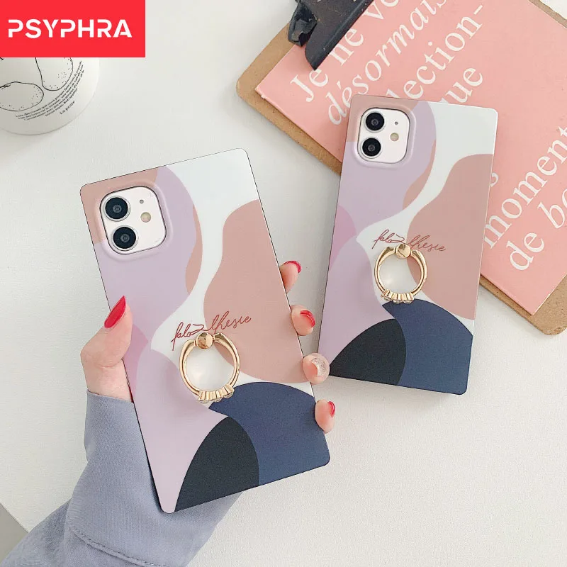 

Straight Edge Thin Cover For Iphone Case 12 Good Luck Silicone Case for Apple iphone 7 8 6 6s plus 11 12 mini 13 pro xs max X XR