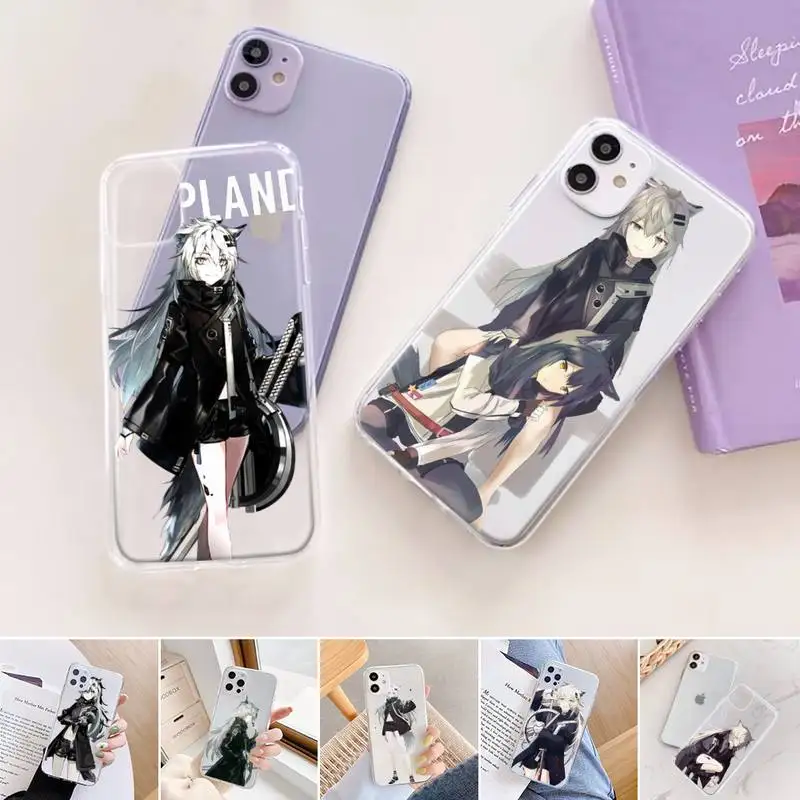 

Arknights Lappland Phone Case For iphone 12 11 mini x xs xr pro max 8 7 6s 6 5 5s 5c se plus Transparent soft