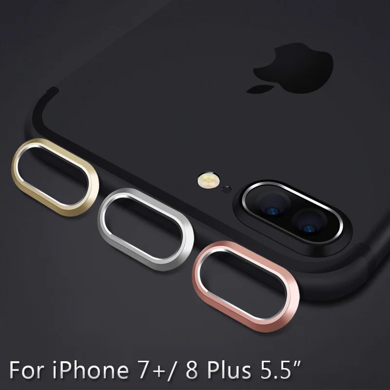 Металлическая защитная пленка для объектива с кольцом iphone 7 8 Plus|Бамперы| |