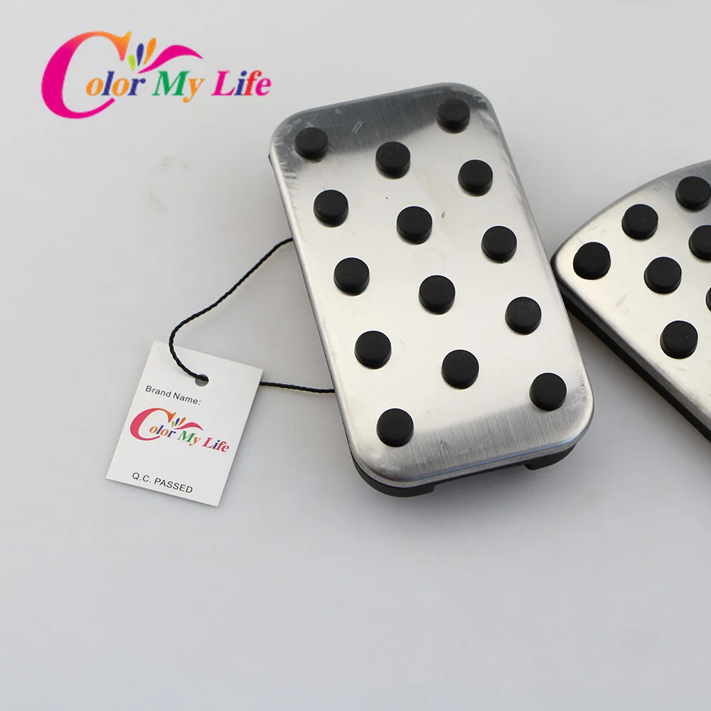 Цветные автомобильные педали из нержавеющей стали My Life AT MT покрытие для Honda Accord 2014