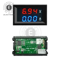 mini digital voltmeter ammeter dc 100v 10a panel amp volt voltage current meter tester detector 0 56 dual led display auto car