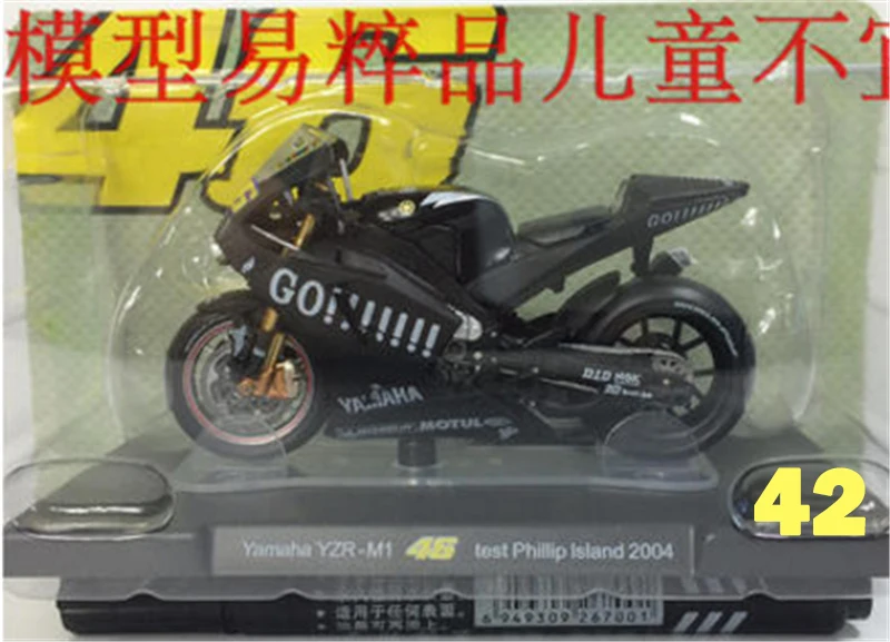 1:18 Apulia Yamaha Honda 11 см литье под давлением сплав мотоцикла статический дисплей модели автомобилей вентиляторы Favorit коллекция детей Рождественский подарок