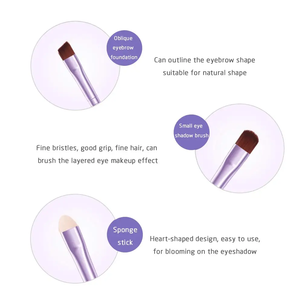 Новинка 7 шт. брендовые кисти для макияжа лица кисть румян пудры основы