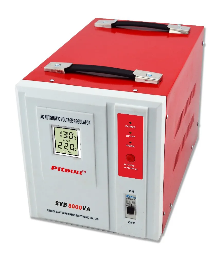 

Глубокий морозильник SVB 5000VA, стабилизатор напряжения переменного тока, низкая цена, красный цвет, 220 В, регулятор мощности, оборудование