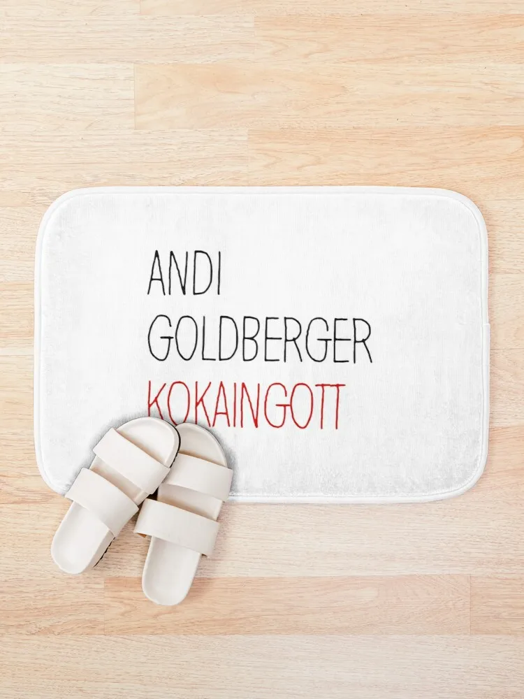 Andi Goldberger кокаин Бог наркотики идея забавного подарка коврик для ванной Ванная