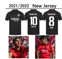 21 22 eintracht frankfurt home away soccer jerseys2021 hasebe kamada hinteregger 2022 eintracht frankfurt football uniform shirt
