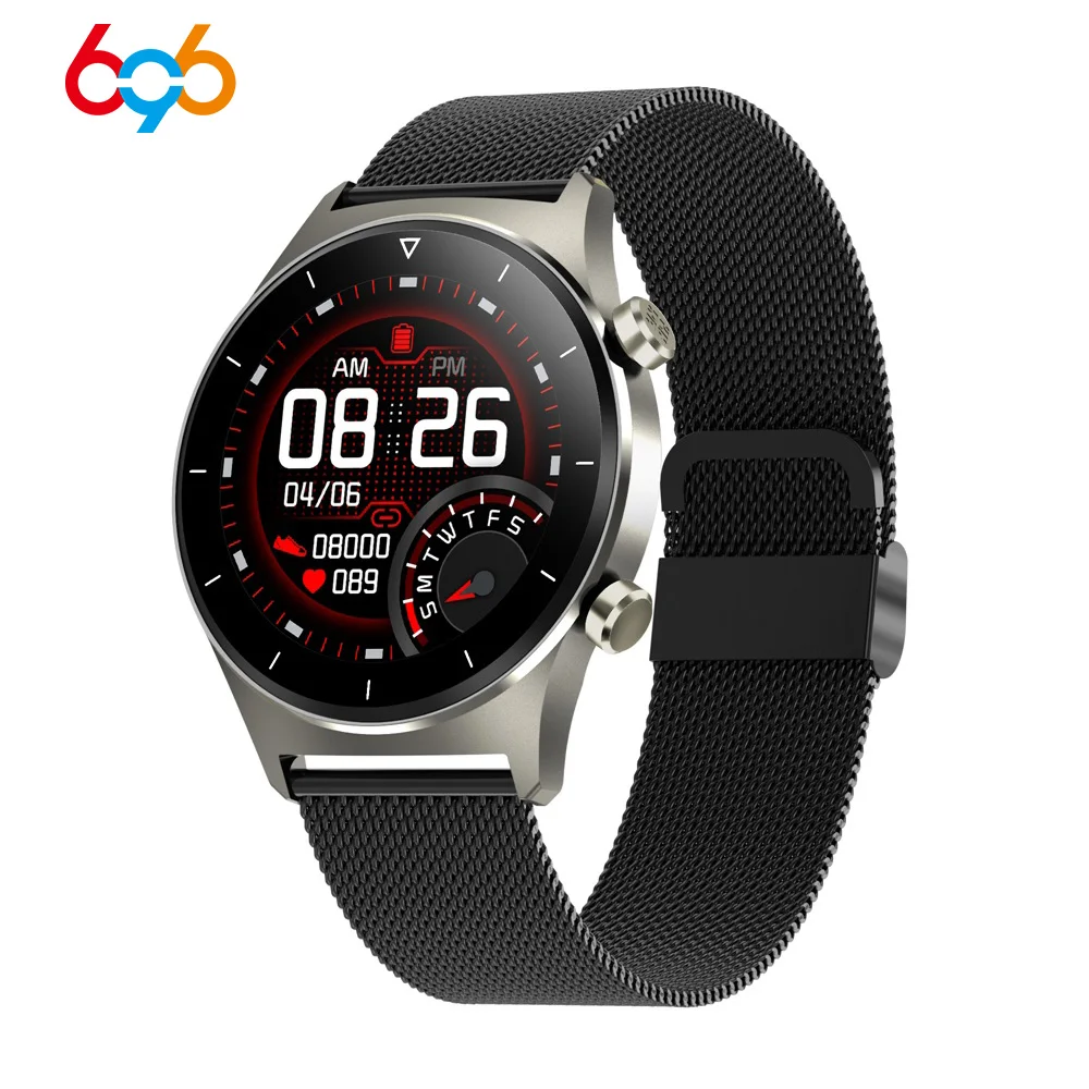 

Newest Smart Watch E13 Men Sports SmartWatch GPS Support Pedometer Round Screen Bluetooth Wristwatch Women for IOS Huawei Xiaom