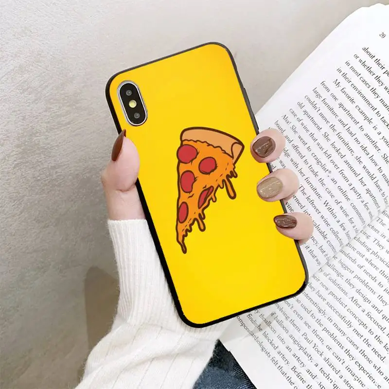 

cute pizza Phone Case For iPhone 8 7 6 6S Plus 5 5S SE 2020 12pro max XR X XS MAX 11 case