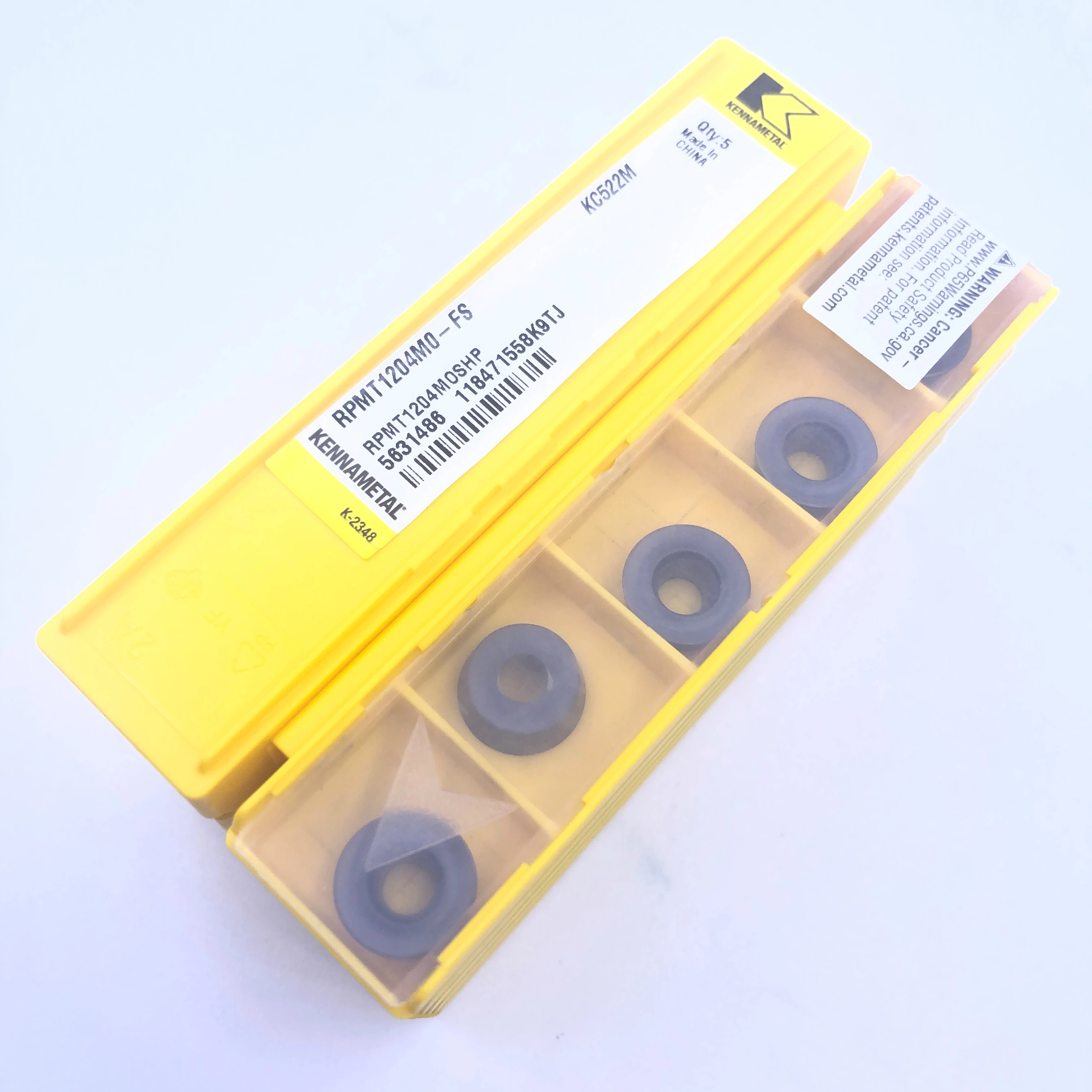 RPMT1204MO-FS KC522M оригинальные карбидные вставки Kennametal Токарные токарные инструменты