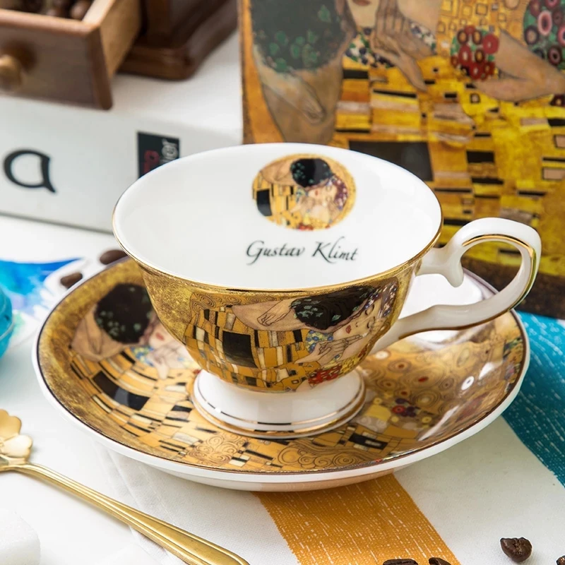 

Кофейная чашка LadyCC из костяного фарфора, набор керамических чашек, кружки в подарочной коробке, послеобеденный чай