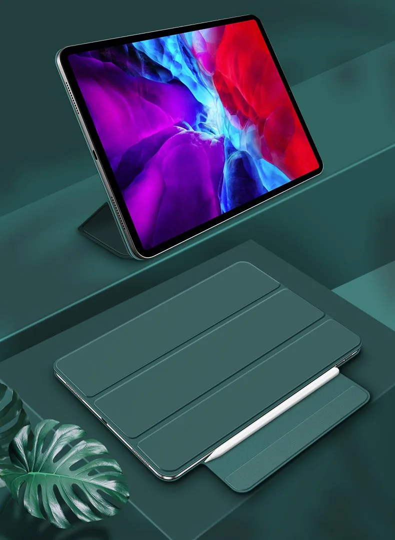 Магнитный смарт-чехол для iPad air 4 Pro безопасный магнитный чехол 2-го поколения 2020 со
