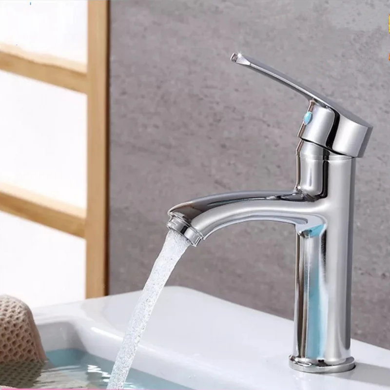 Стильный элегантный смеситель для ванной комнаты латунный Смеситель раковины