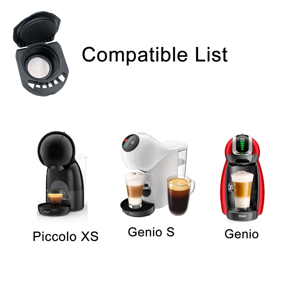 Держатель RECAFIMIL для многоразовых капсул приготовления кофе Dolce Gusto Genio S Crema | Дом и