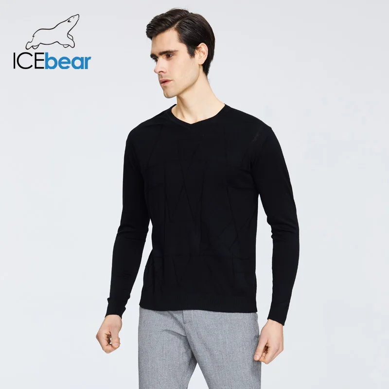 Мужской свитер на биопуху с капюшоном | Мужская одежда