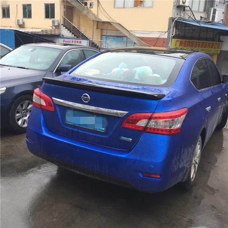 Спойлер для Nissan Sentra увеличенный спойлер из АБС-материала заднего крыла