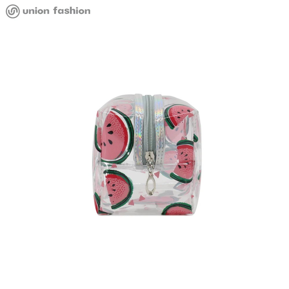 

Super Cute Print Custom Women Luxury Travel Pvc Clear Makeup Cosmetic Bags