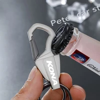2021 new beer bottle opener keychain fashion zinc alloy key ring car keyring for hyundai i30 kona i10 i35 kona 2020 2019 car