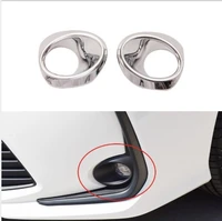 abs car front foglight cover trim for toyota corolla e210 2019 2020 car styling sticker
