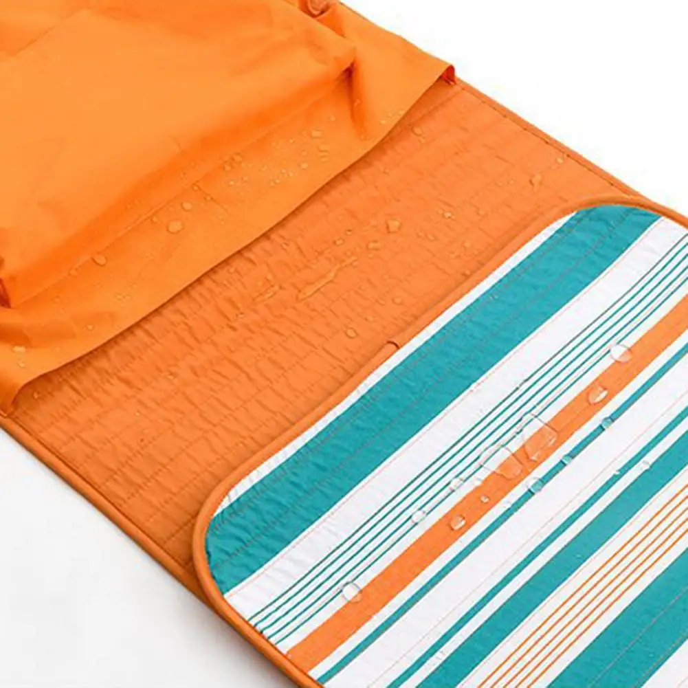 구매 야외 캠핑 매트 휴대용 방수 비치 매트 Foldable 조절 등받이 점심 휴식 낚시 안락 의자 해수욕장 매트