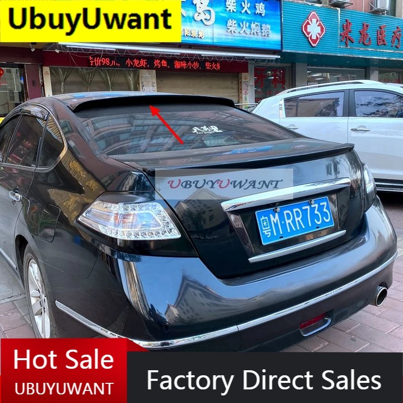 

Задний спойлер UBUYUWANT для Nissan Altima Teana 2008-2012 годов выпуска, ФАП материал, искусственная кожа для Altima Teana