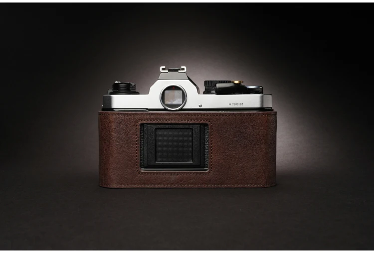 Design for Nikon FM2 FM FM2N FE FE2 camera Handmade Genuine Leather Camera Half case Cover Bag | Электроника