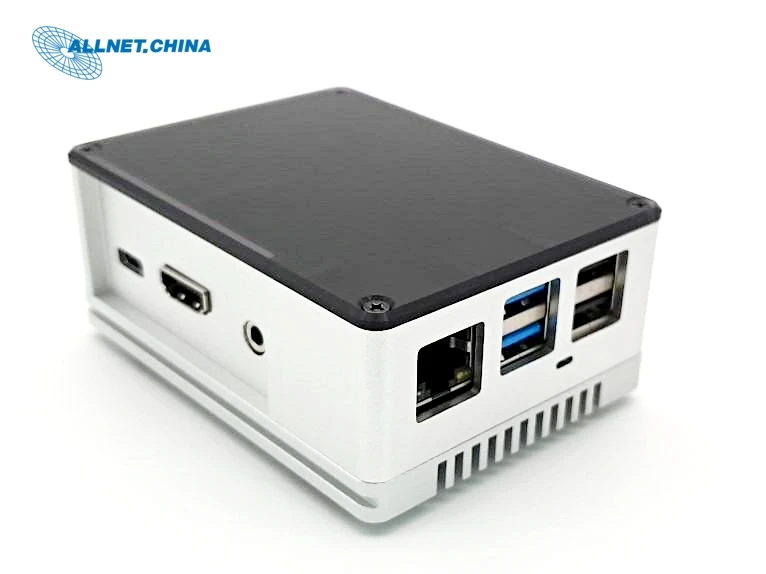Алюминиевый корпус ecoPI PRO LP металлический чехол для RK3399 ROCK PI 4 SBC board | Компьютеры и