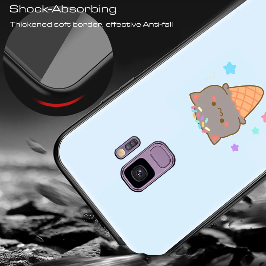 Силиконовый чехол для samsung galaxy s9plus s7 edge s8 s9 plus s10 lite note 8 note9|Бамперы| |