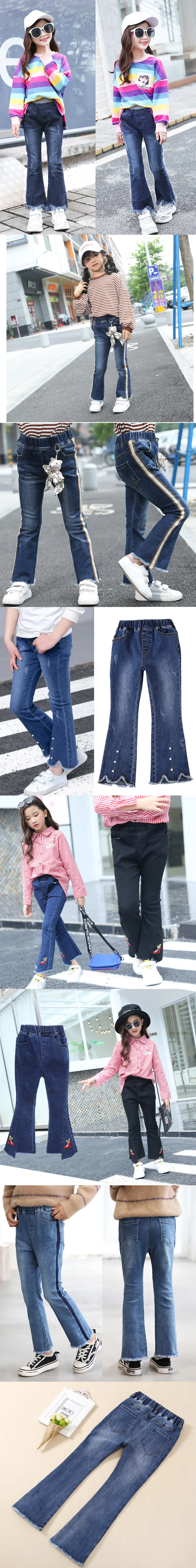 Boys Jeans Winter Pants For Boy Embroidery Warm Thermal Cotton-padded Trousers Kids Thicken Plus Velvet Denim Boys Pants