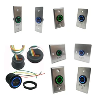 2020 new ir touchless door release switch infrared contactless no touch exit button for access control system