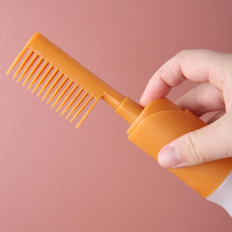 Профессиональная машинка для стрижки волос Окраска гребень пустой флакон