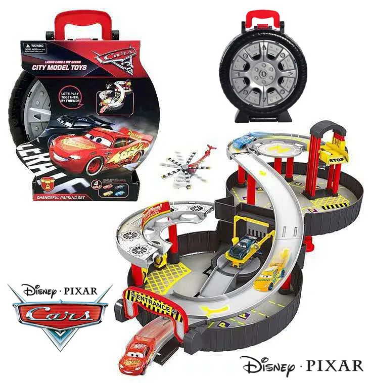 

Disney «Тачки» 2/3 Lightning McQueen шин для стоянки Большой игрушка кукольный автомобиль Brinquedos Грузовик литья под давлением игрушка в подарок для дете...