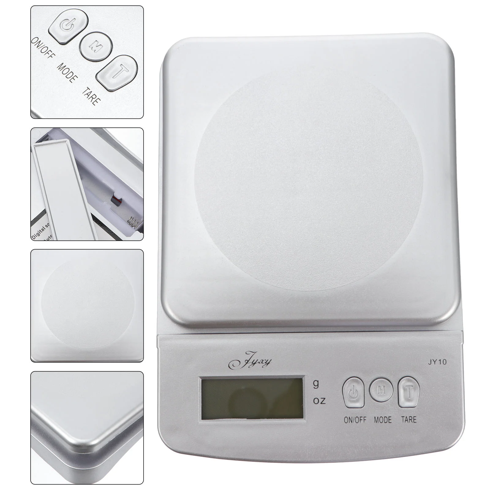 

1pc Kitchen Electronic Scale Small High-Precision Food Scale Battery